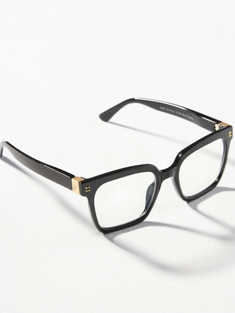 New from Anthropologie Peepers Black Montage Blue Light Filter Readers +1.50